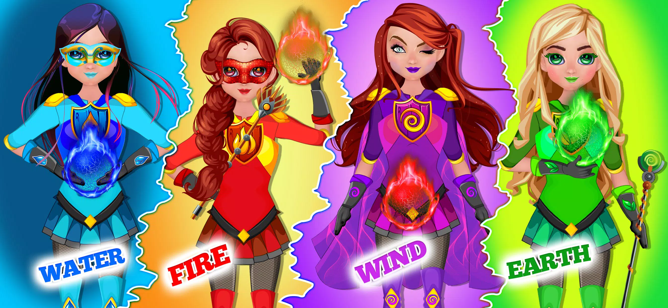 Super hero Girls: Power Games應用截圖第0張