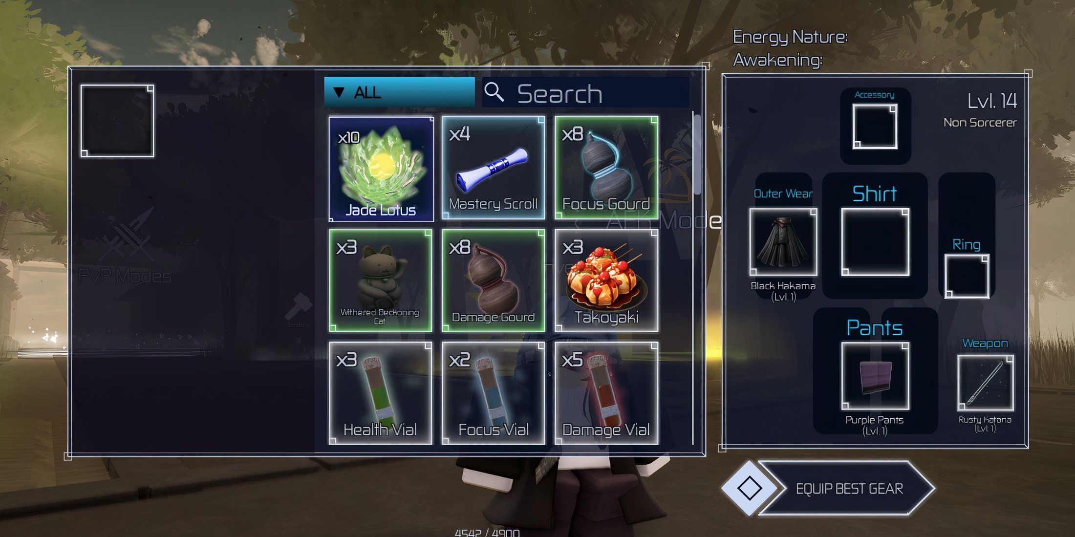 Gamit ang Jade Lotus sa Jujutsu Infinite