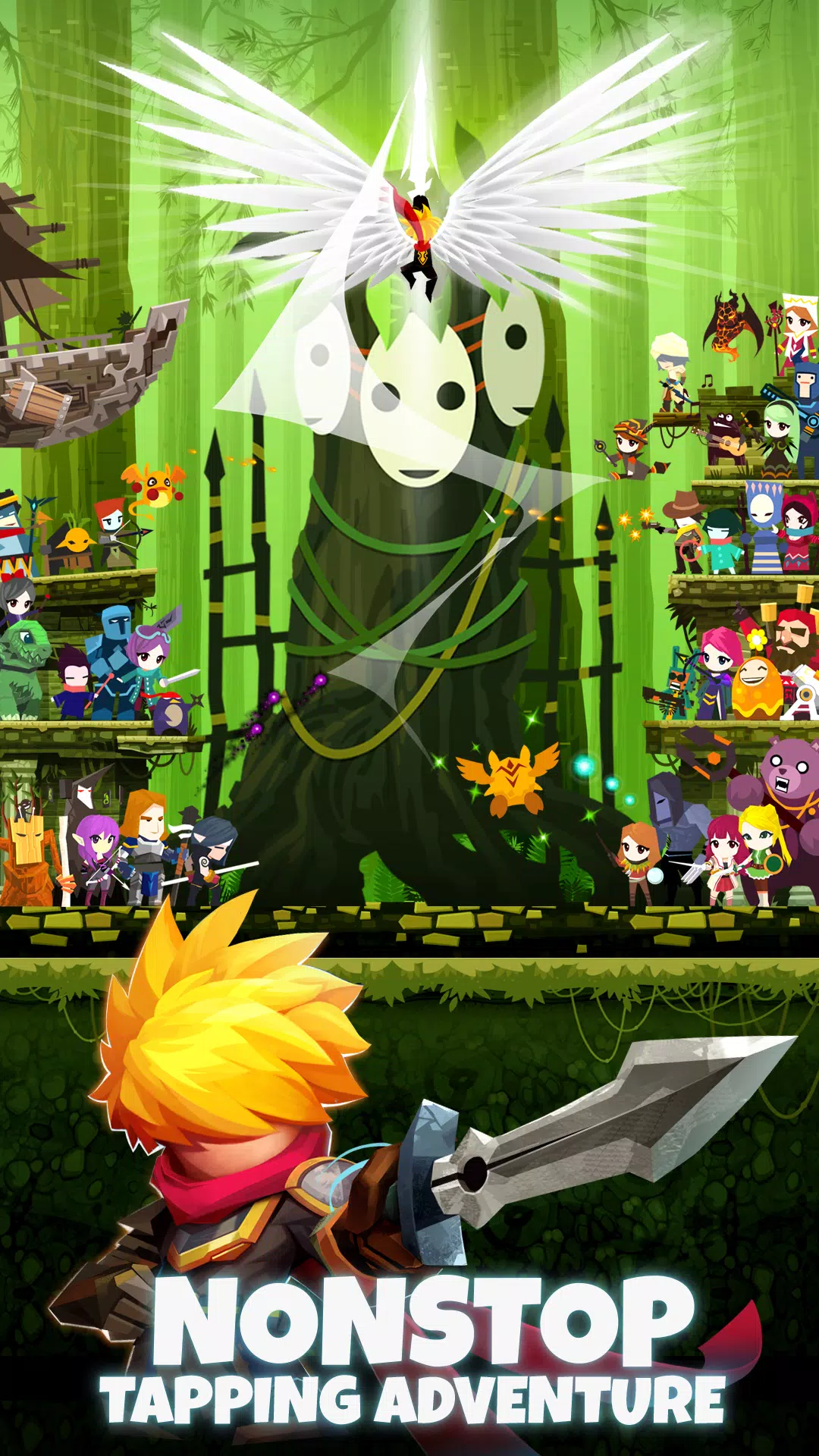 點擊泰坦2 (Tap Titans 2) - 傳說放置英雄應用截圖第1張
