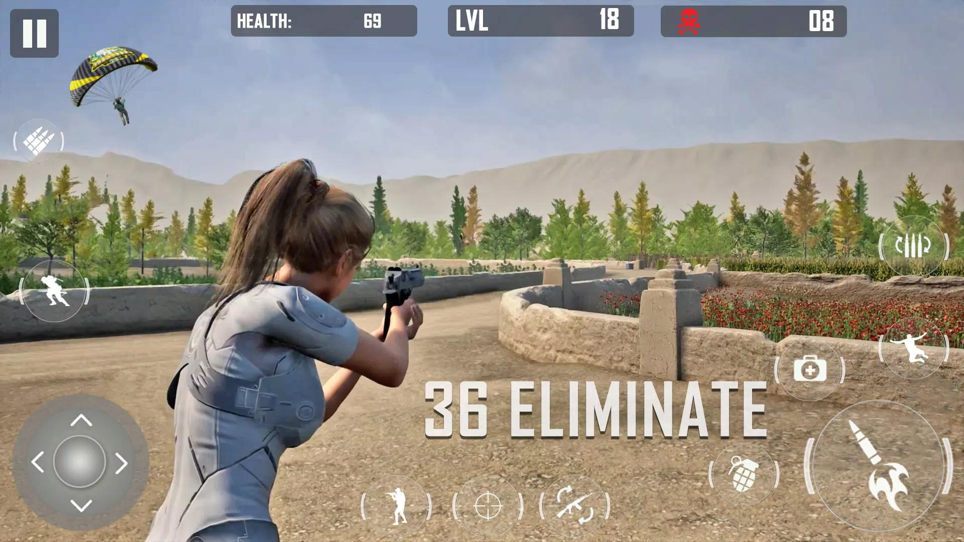 Squad Fire Gun Games - Battleg Captura de tela 0
