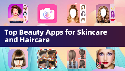 Top Beauty Apps for Skincare and Haircare