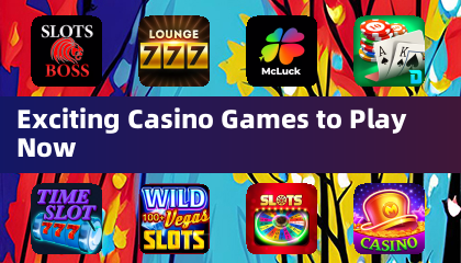 立即遊玩的刺激賭場遊戲