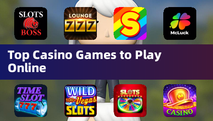 Meilleurs jeux de casino pour jouer en ligne