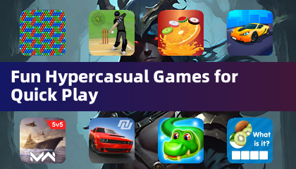 有趣的超休閒遊戲，隨時暢玩