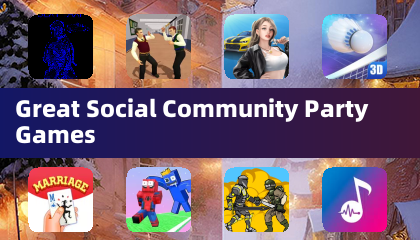 伟大的社交社区派对游戏