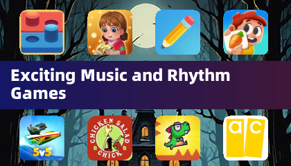 迫力ある音楽とリズムゲーム