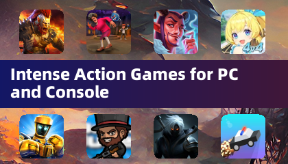 PC およびコンソール用の激しいアクション ゲーム