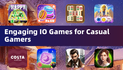 カジュアルゲーマー向けの没入感のあるIOゲーム