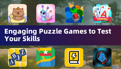 スキルを試す楽しくて没頭できるパズルゲーム