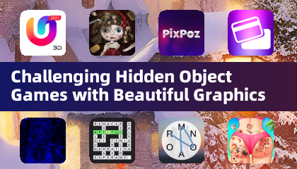 美しいグラフィックを備えたチャレンジングな隠しオブジェクトゲーム