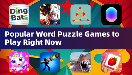 今すぐプレイできる人気の言葉パズルゲーム