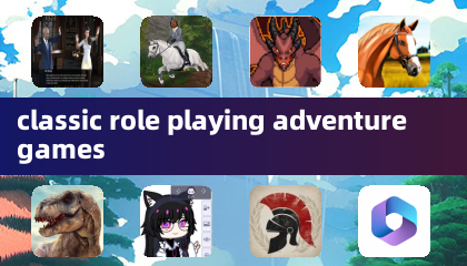 クラシックなロールプレイングアドベンチャーゲーム