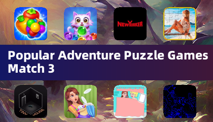 人気のアドベンチャーパズルゲーム マッチ3