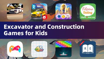 Jeux de chargeuses et de construction pour enfants