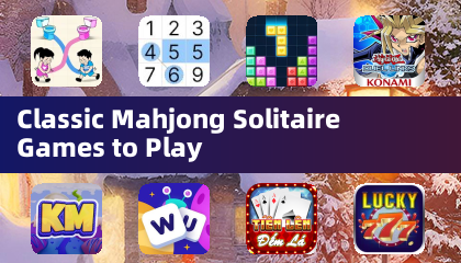 クラシックなマヘージョン・ソリティアゲームをプレイ