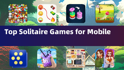 モバイル向けトップのソリティアゲーム