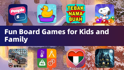 子供と家族向けの楽しいボードゲーム