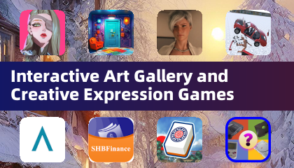 互动艺术画廊与创意表达游戏