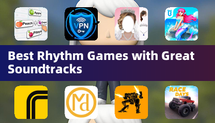 素晴らしいサウンドトラック付きの最良のリズムゲーム