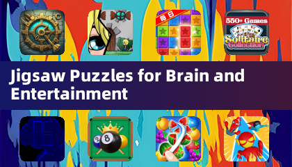 益智拼图游戏，锻炼大脑又娱乐